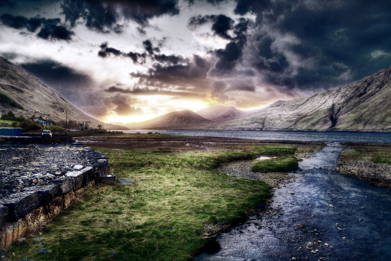 Ireland Eerie Lake