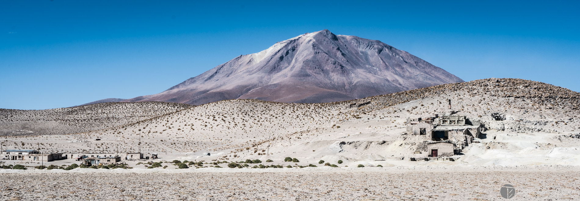 Mining settlement, Salt Flats, Bolivia